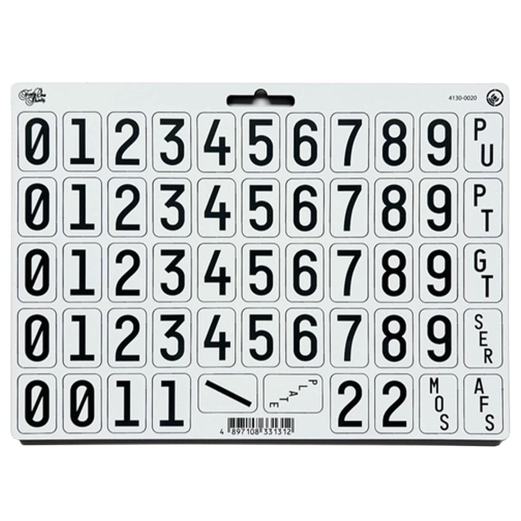 Wet Weather Tab Sheet with Velcro Backing