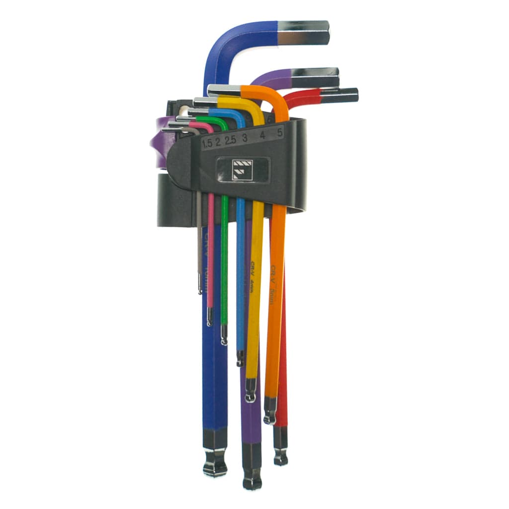 Hex Key Allen Wrench Set 9 pieces (1.5mm to 10mm) METRIC Version