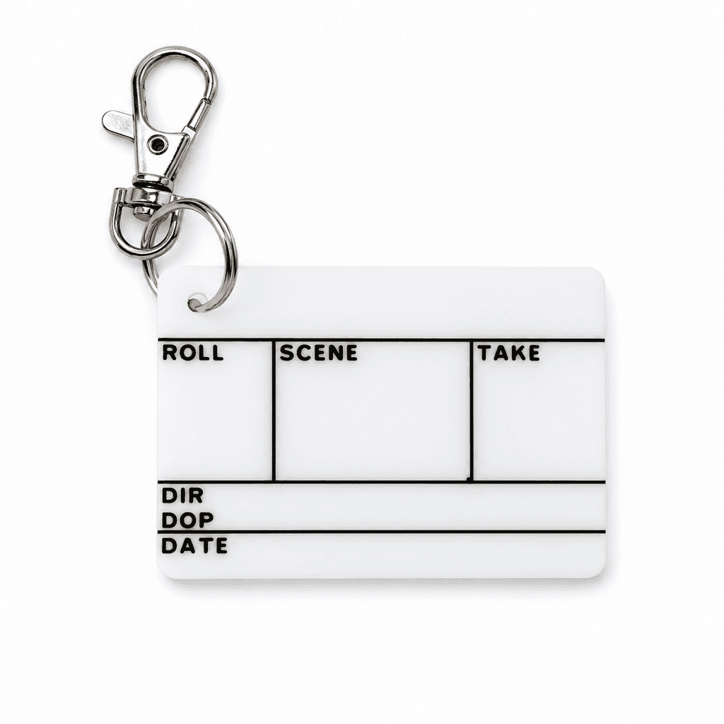 Clapperboard Key Chain (non-functional)